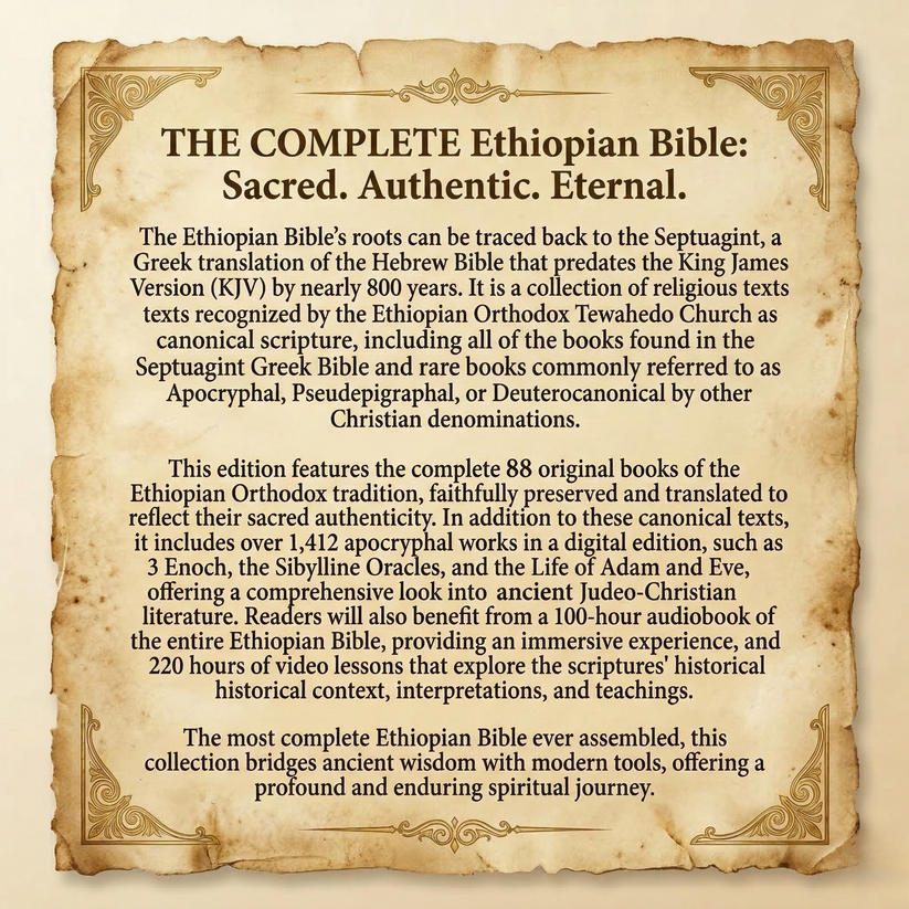 FaithKept™- The Most Complete Ethiopian Bible